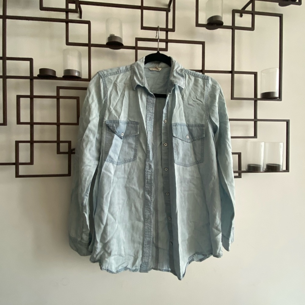 Club Monaco demin long sleeve